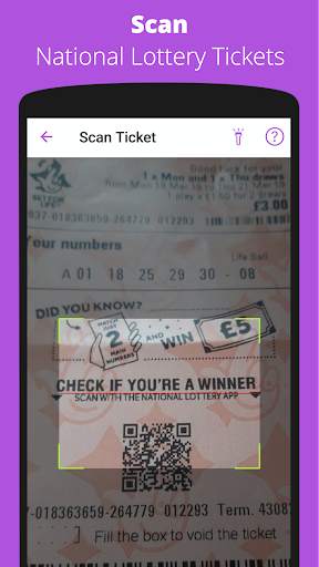 Lotto Lens: Scan National Lott screenshot 1
