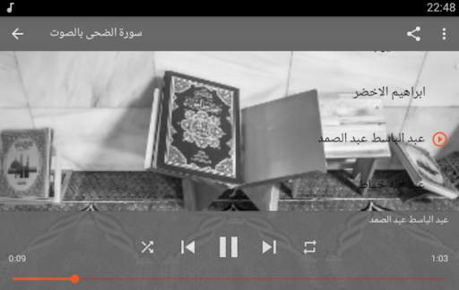 سورة الضحى بدون نت 5 تصوير الشاشة
