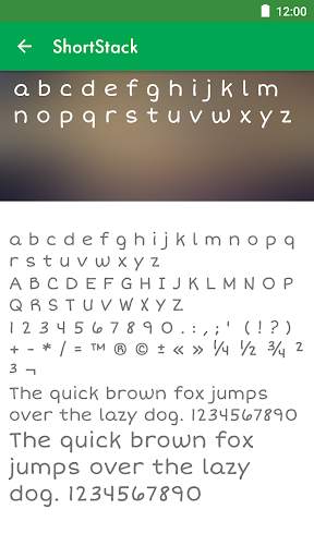 Hand Fonts for FlipFont screenshot 4