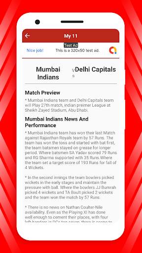 My11 New 11Circle cricket tips app download screenshot 8