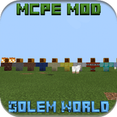 Mod Golem World for MCPE icon
