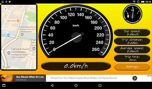 Simple Speedometer Lite screenshot 3