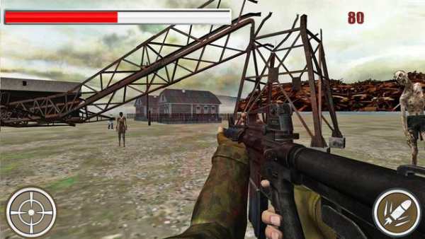 Zombie Survival Island Sniper - RPG Gun Shooter screenshot 2
