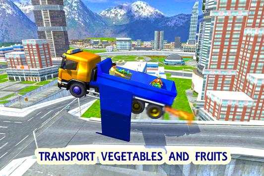 Modern Flying Truck Driving screenshot 9