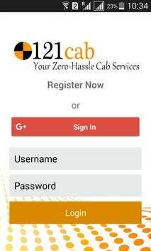 121Cab screenshot 1