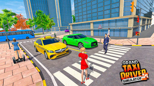 Grand Taxi Drive Simulator: Modern Taxi Games 2021 screenshot 9