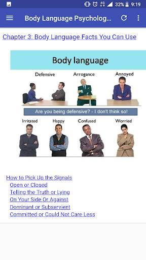 Body Language Psychology Secrets скриншот 3