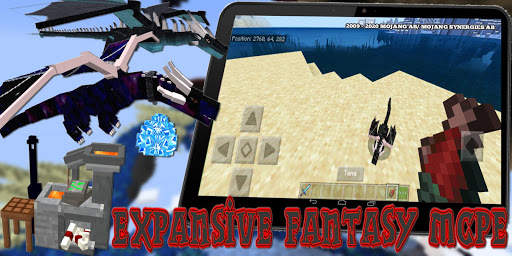New Dragons Mod for MCPE: Expansive Fantasy Maps screenshot 5