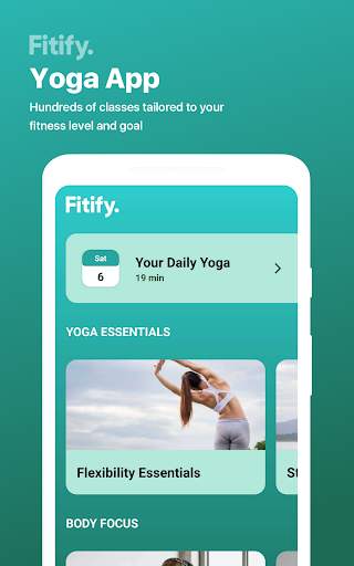 Fitify Yoga 8 تصوير الشاشة