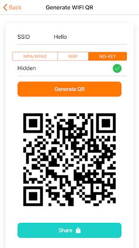 WiFi QR Maker | QR WiFi Connect | QR scanner screenshot 3