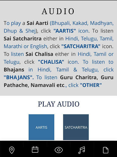 Shirdi Sai Baba All-In-One App With Live Darshan screenshot 11