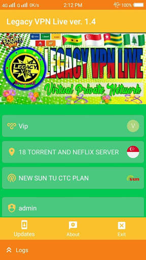 Legacy Vpn Live Pro screenshot 3
