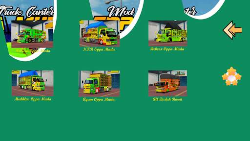 Mod Truck Canter Oppa Muda Terpal Segitiga screenshot 4