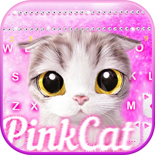 Chủ Đề Bàn Phím Pink Cat icon