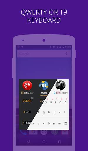 AppDialer Pro, instant app/contact search, T9 screenshot 2