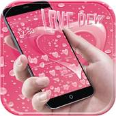 Pink love dew theme waterdrop 1.1.1