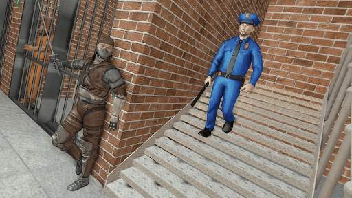Ninja Rope Hero Prison Survival Escape screenshot 2