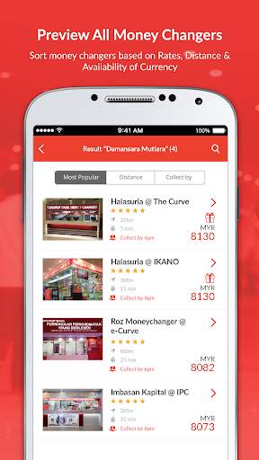 CurrenSeek - Money Changer App स्क्रीनशॉट 3