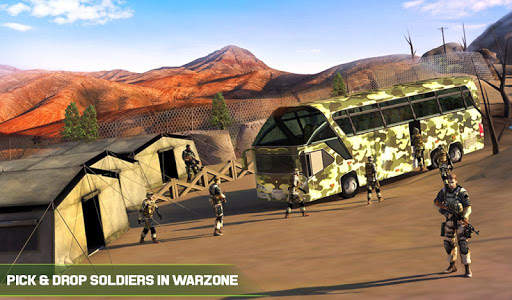 Army Cargo Transport Truck Sim screenshot 13