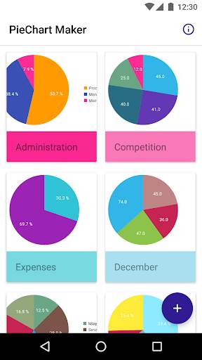 PieChart Maker: Circular Graph Generator screenshot 1