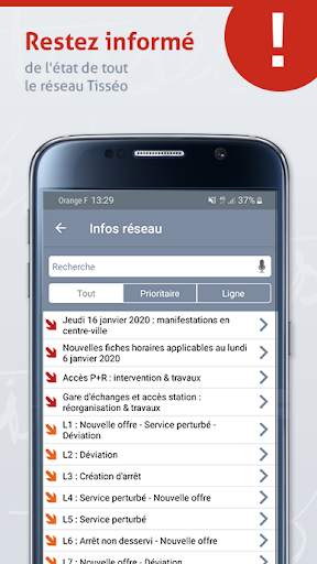 Tisséo métro tram bus Toulouse screenshot 7