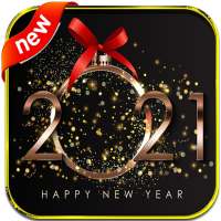 Happy new year 2021 Greeting Wishes logo