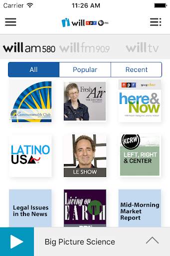 WILL Public Media App скриншот 4