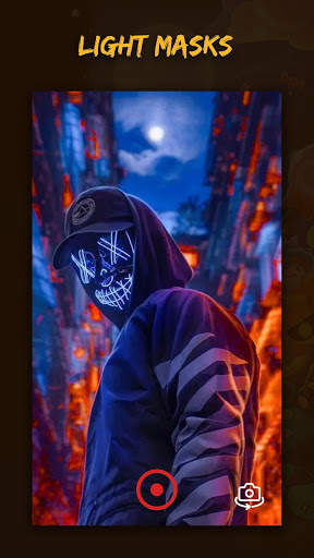 Halloween Light Mask  |  Photo Editor screenshot 5