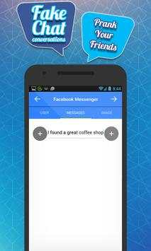 Fake Chat for fb Messenger screenshot 2