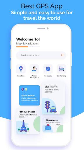 Free GPS Navigation & Driving Directions screenshot 4