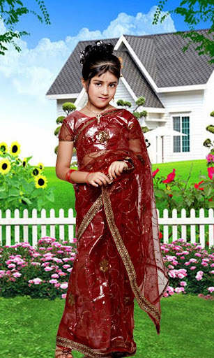 Kids Saree Photo Maker screenshot 2