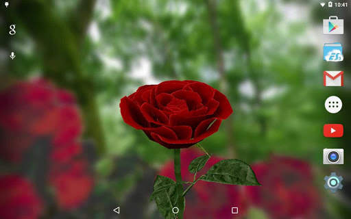 3D Rose Live Wallpaper Lite screenshot 5