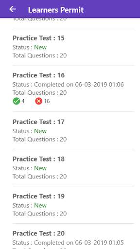 Practice Test USA & Road Signs screenshot 2