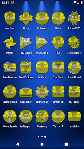 Yellow Icon Pack 5 تصوير الشاشة