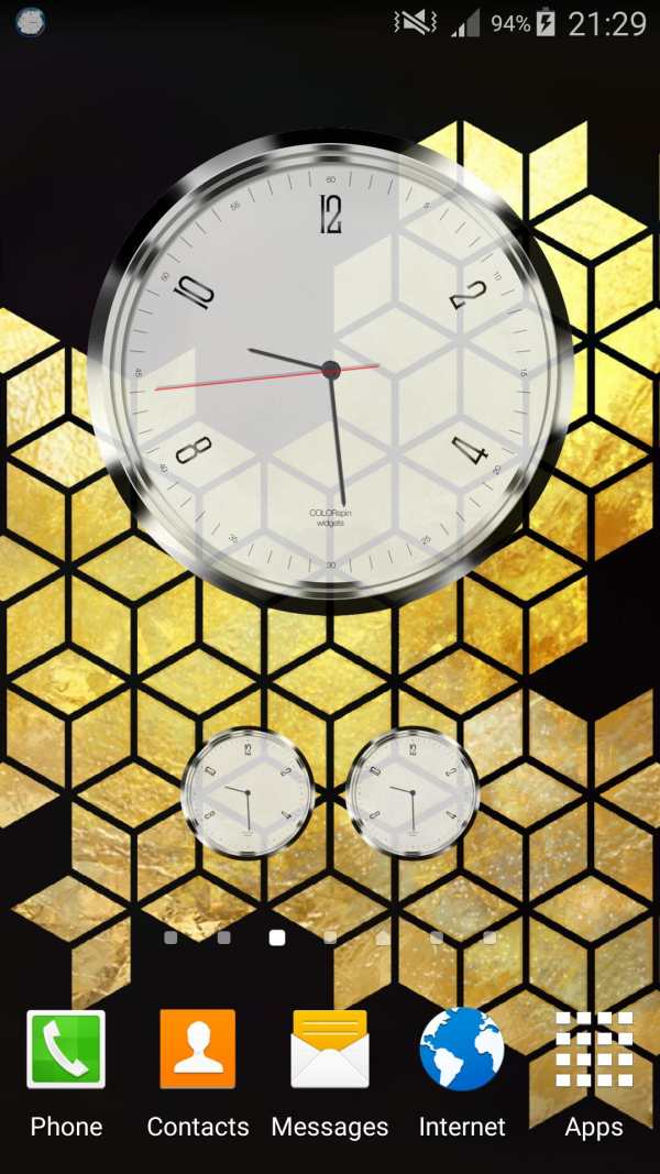Luxury Analog Clock screenshot 6
