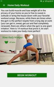 Home Daily Workout screenshot 8