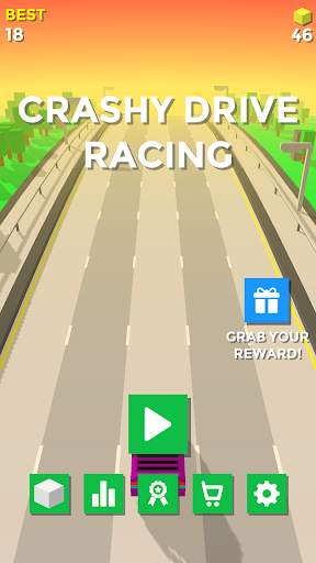 Crashy Racing:game with thrill racing screenshot 1