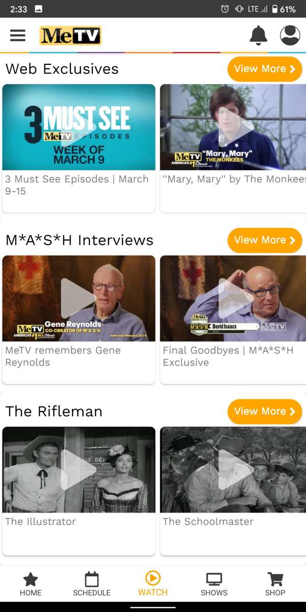 MeTV 4 تصوير الشاشة