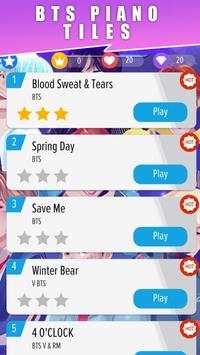 Piano Tiles: BTS Kpop screenshot 4
