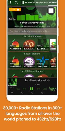 432 Player Pro - Lossless 432hz Audio Music Player 5 تصوير الشاشة