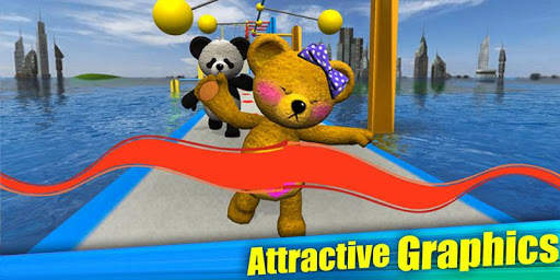 Teddy Fun Run - New Water Park Game 2019 screenshot 2