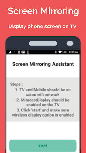 Screen mirroring Vizio TV screenshot 5
