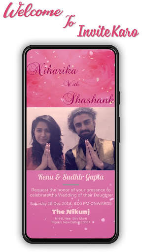 InviteKaro: Wedding Video Invitation Card Maker screenshot 1