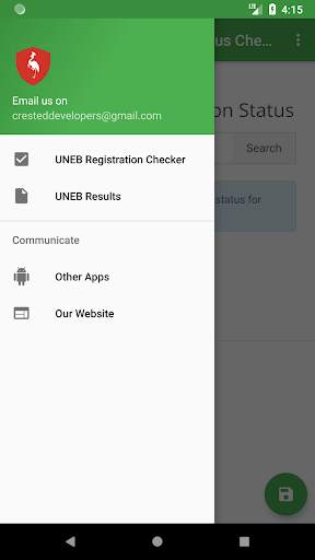 UNEB Registration Status Checker स्क्रीनशॉट 2