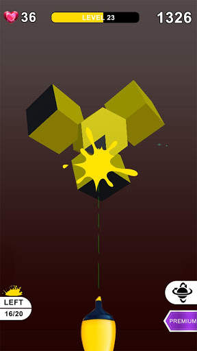 Color 3D Shapes Hit Casual Games screenshot 4