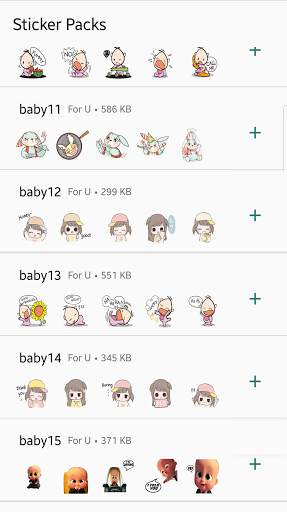 Stickers🥳Funny Baby WAStickerApps for WhatsApp screenshot 9