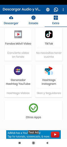 Descargar Audio, Video e Imágenes  (Mp3, Mp4, JPG) screenshot 7