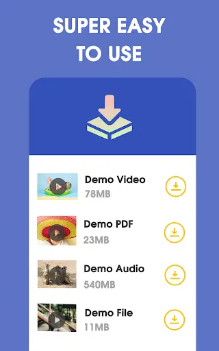 ES Download Manager for Android screenshot 2
