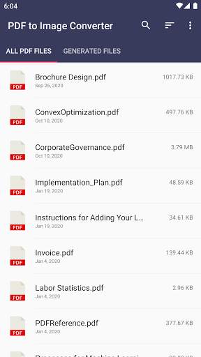 PDF to JPG: PDF to Image Converter screenshot 1