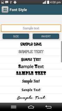 Car Fonts screenshot 3